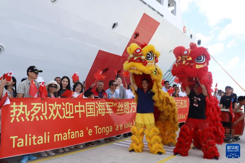 中国海军“丝路方舟”号医院船抵达汤加并开展医疗服务1.jpg 中国海军“丝路方舟”号医院船抵达汤加并开展医疗服务1.jpg