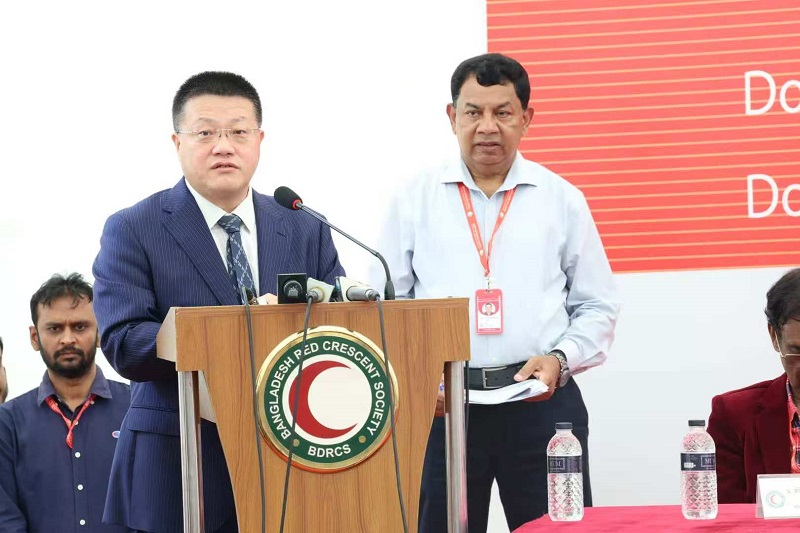 中国政府援助孟加拉国抗洪物资捐赠仪式在孟举行1.jpg