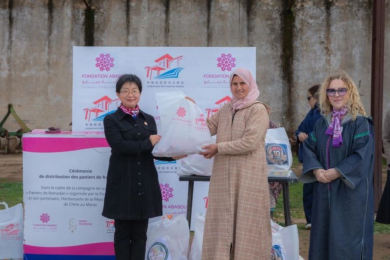 中国驻摩洛哥使馆顺利举行斋月捐赠活动（1）.jpg
